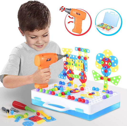Bušilica 4u1 - edukativni set za sklapanje