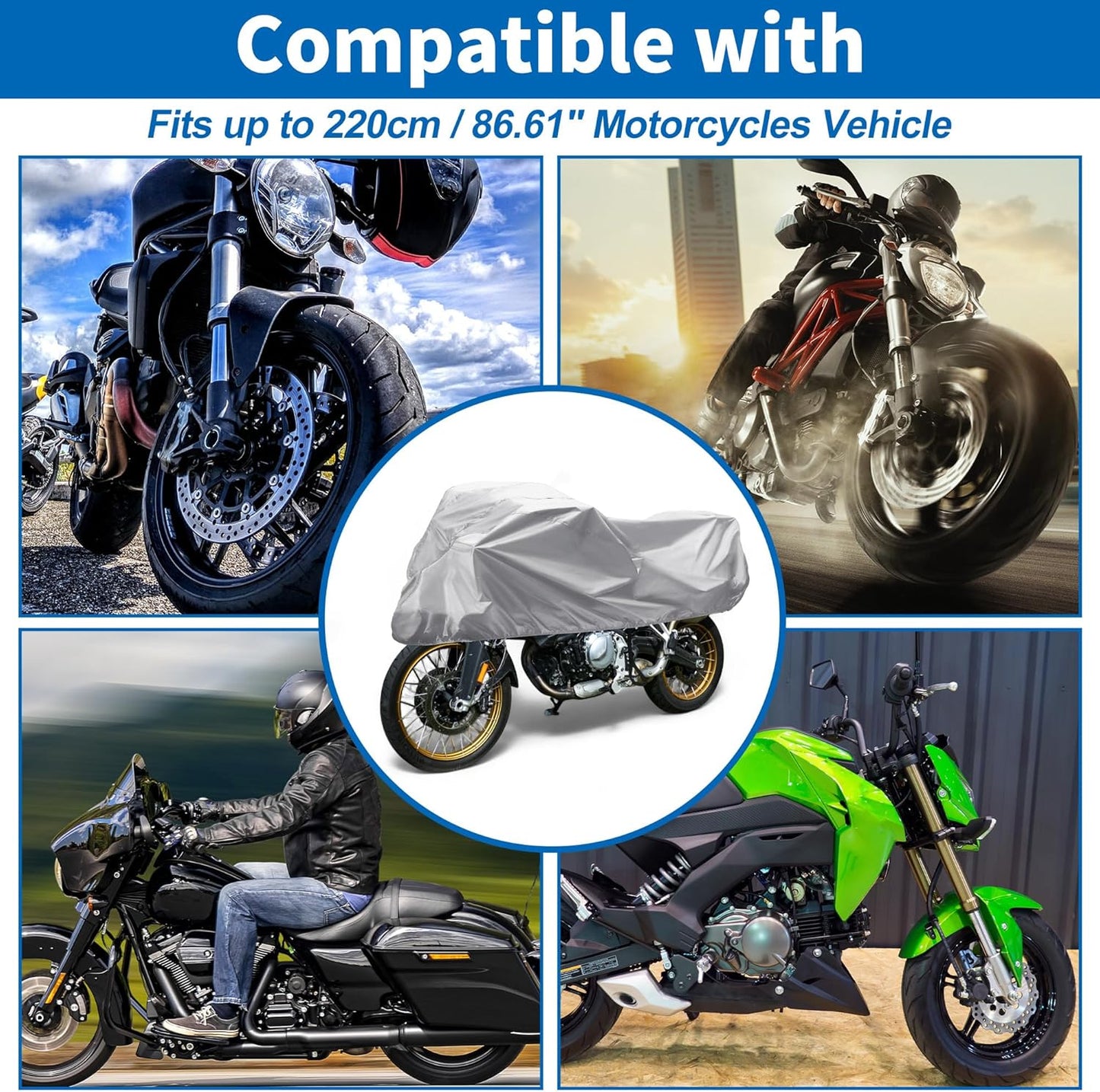 Zaštitna cerada za motore - pogodna za sva godišnja doba