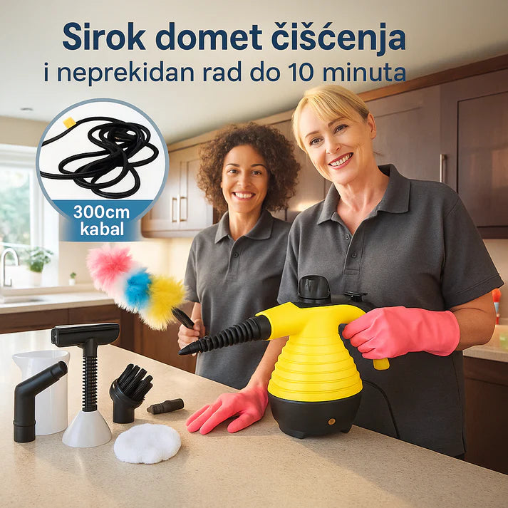 Paročistač – moćan i efikasan na svim površinama